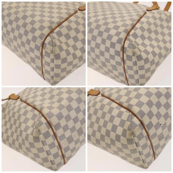 LOUIS VUITTON Damier Azur Totally MM Tote Bag N51262 LV Auth 126221 - Picture 16 of 16